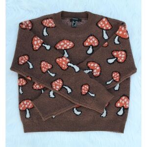 mushroom sweater size L